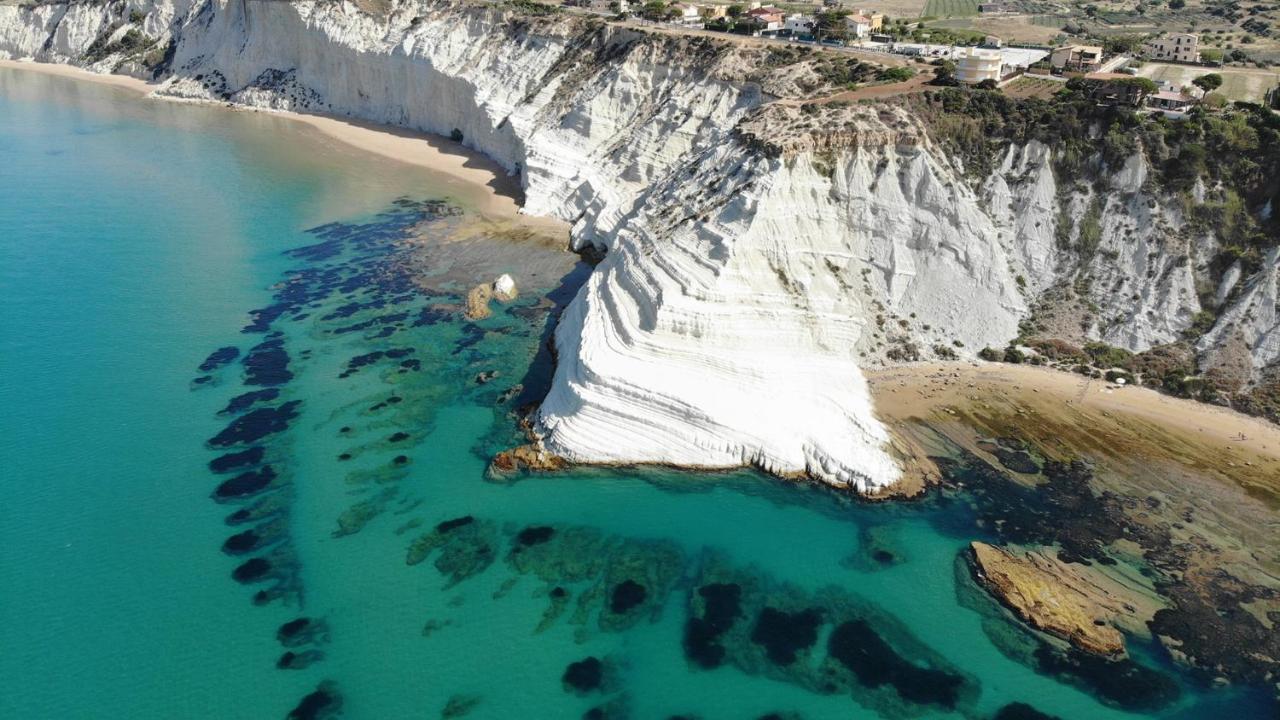 شقة L'Aurora Scala Dei Turchi ريالمونتي المظهر الخارجي الصورة
